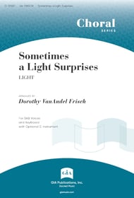 Sometimes a Light Surprises SAB choral sheet music cover Thumbnail